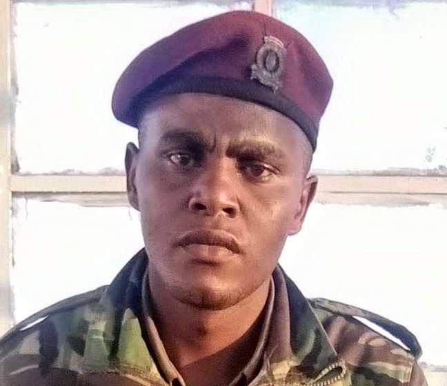 File image of former GSU officer Joseph Kariuki Ruoro.